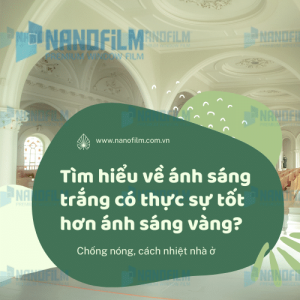 Tìm hiểu về ánh sáng trắng có thực sự tốt hơn ánh sáng vàng