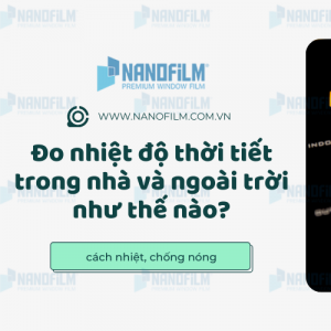 Đo nhiệt độ thời tiết trong nhà và ngoài trời như thế nào?