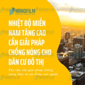Nhiệt độ miền Nam tăng cao cần giải pháp chống nóng cho dân cư đô thị