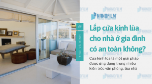 Lắp cửa kính lùa cho nhà ở gia đình có an toàn không?