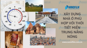 Xây dựng nhà ở phù hợp với thời tiết miền Trung nắng nóng