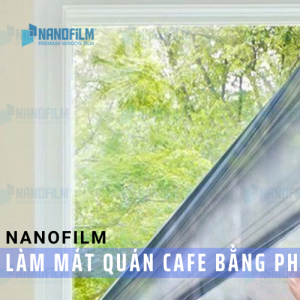 Làm mát không gian quán cà phê bằng phim cách nhiệt