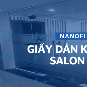 Hướng dẫn chọn giấy dán kính cho salon tóc