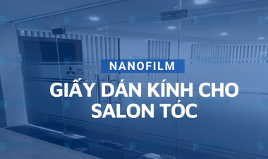Hướng dẫn chọn giấy dán kính cho salon tóc