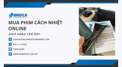 Mua phim cách nhiệt chống nóng online, giao hàng tận nhà giá tốt
