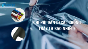 Dán decal chống trầy xước bảo vệ xe ô tô bao nhiêu tiền?