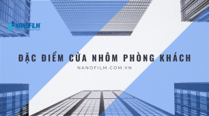 Cửa nhôm phòng khách ấn tượng được ưu chuộng nhất