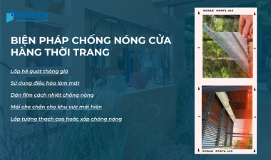 Điểm qua một số cách chống nóng cho cửa hàng thời trang cực hiệu quả