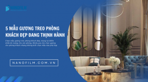 Tổng hợp các mẫu gương treo phòng khách đang thị hành năm 2022