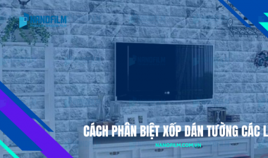 Cách phân biệt xốp dán tường loại 1, 2 và kém chất lượng như thế nào?