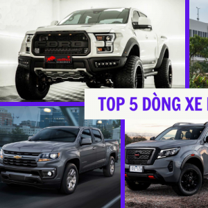 Tổng hợp các loại xe bán tải đáng mua nhất năm 2022?