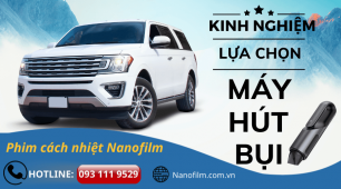 Kinh nghiệm lựa chọn máy hút bụi tốt cho xe ô tô